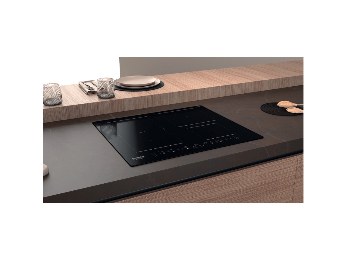 Placa de Inducción HOTPOINT Hb 3160C Ne (Eléctrico - 59 Cm - Negro)