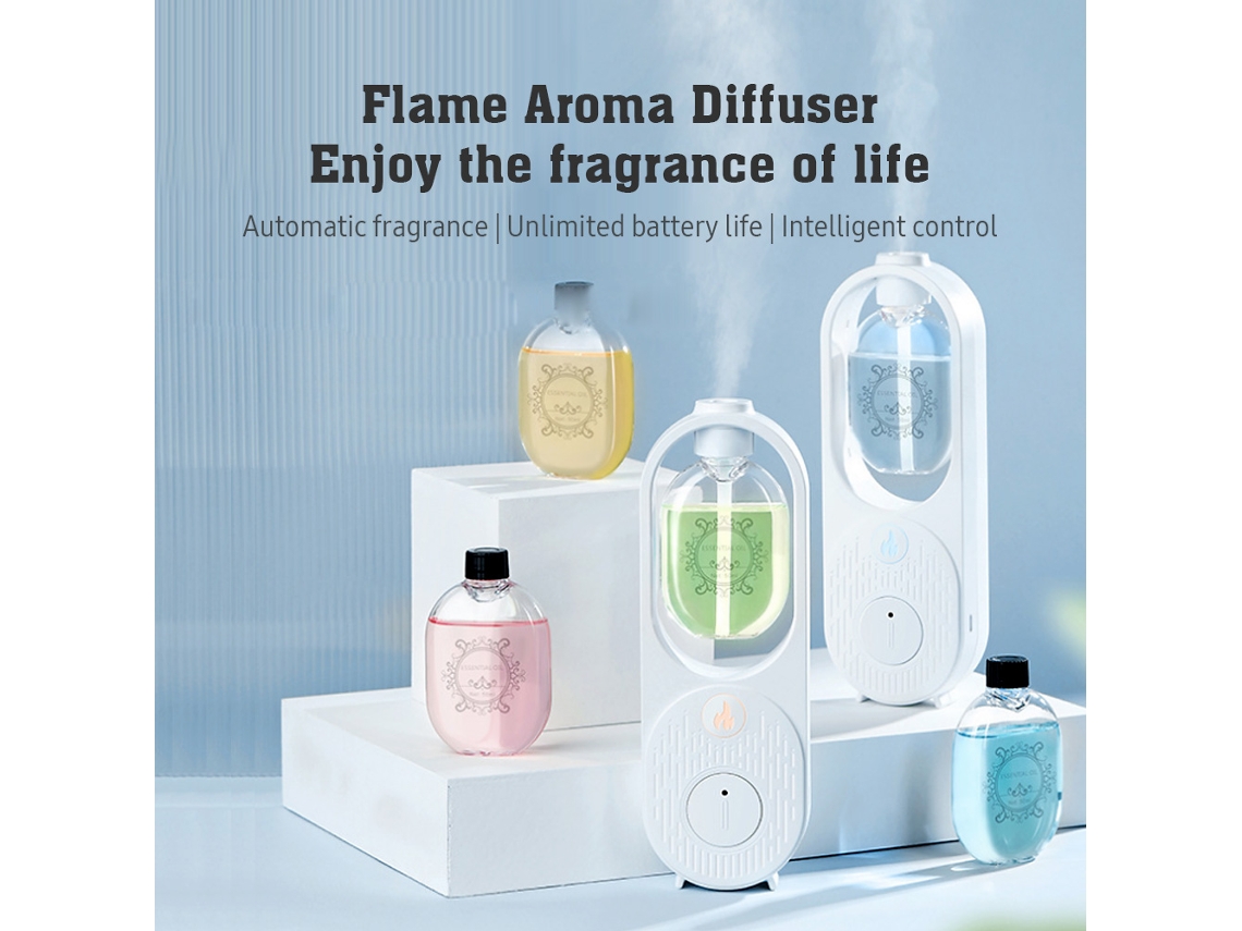 Dispensador Automático De Perfumes Y Difusor De Aceites Esenciales Con Batería De Duración Ilimitada Y Control Inteligente.
