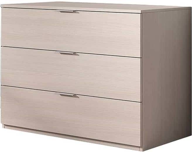 Cómoda IBERODEPOT F4201109 Castaño (80x77x38 cm - Madera y Metal)