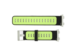 Correa De Silicona Suave Y Transpirable Para Reloj Deportivo Oppo Watch 2 De 46 Mm (negro Y Verde)