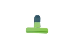 Abrazadera de sellado para bolsas de plástico de 2/4 pulgadas de tamaño grande para bolsas de papas fritas verdes S