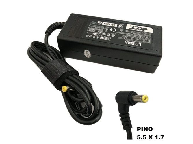 Cargador para Portátil Acer 19V - 3,42A - 65W Conector 5.5 x 1.7mm