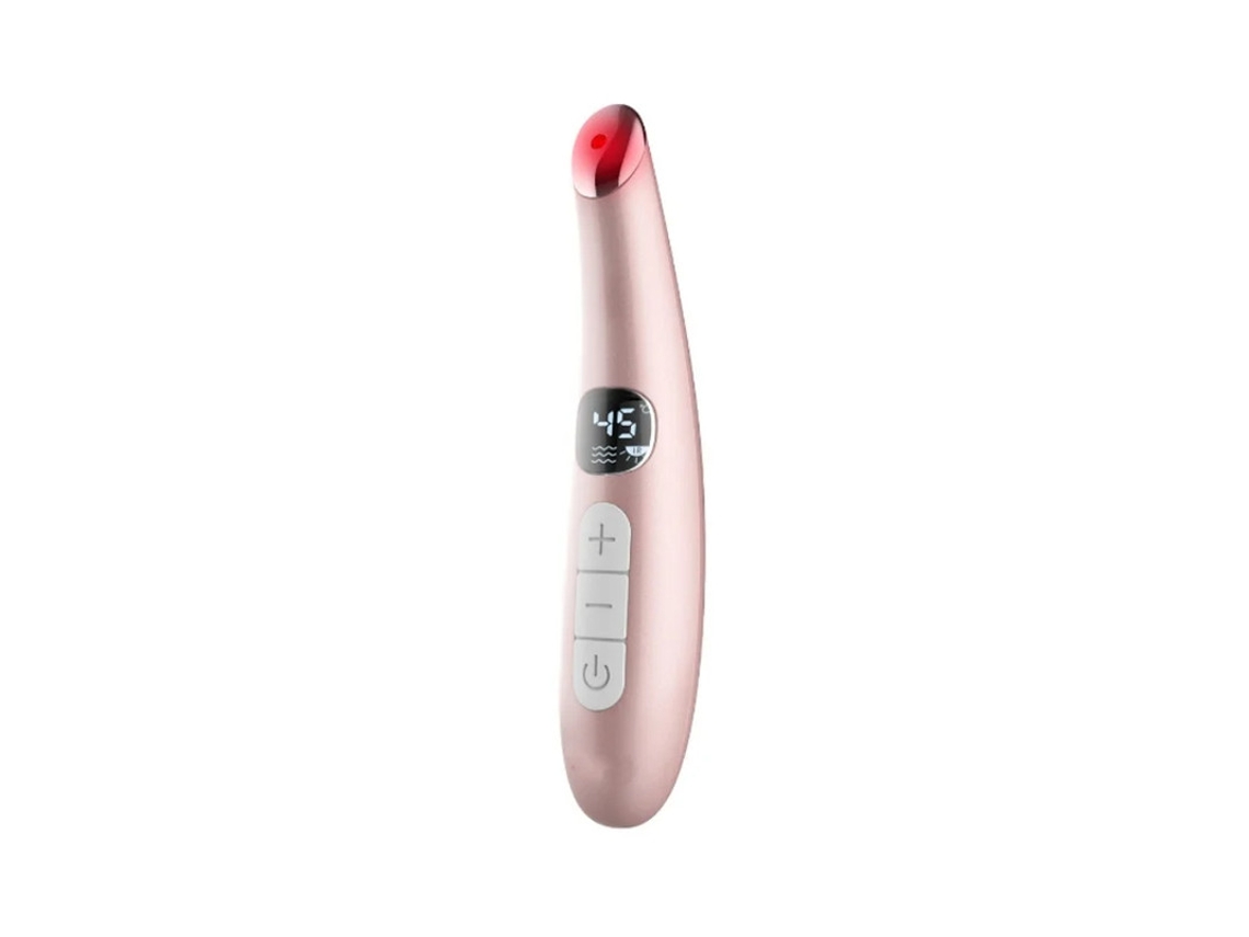 Masajeador de ojos 3 en 1 con luz roja vibratoria y pantalla LCD 98 FA 113 F para ojos secos Bestvite Olh