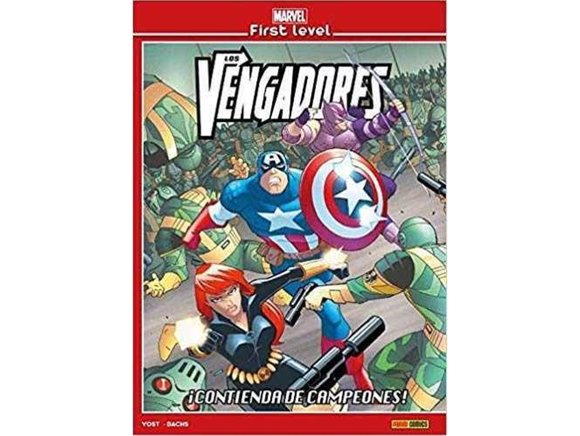 Libro Marvel First Level 06 Los Vengadores ¡Contienda De Campeones! (Español)