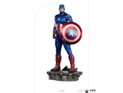 The Infinity Saga Estatua Comics Art Escala 1 10 Capitán América Battle Iron Studios