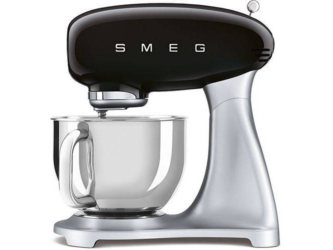 Batidora Amasadora com Bol SMEG SMF04BLEU (4,8 L - 800 W - Negro)