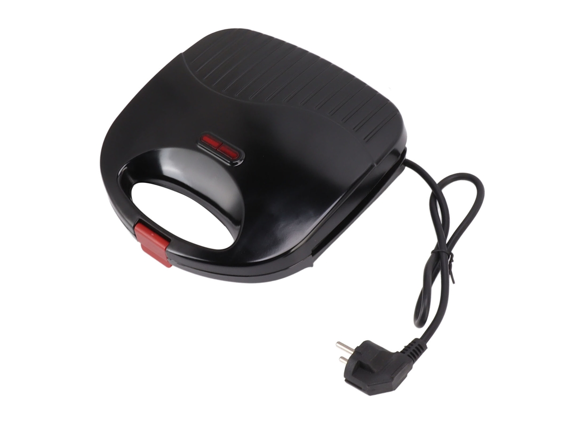 Máquina para hacer wafles eléctrica antiadherente de acero inoxidable de 750 W para cocina doméstica