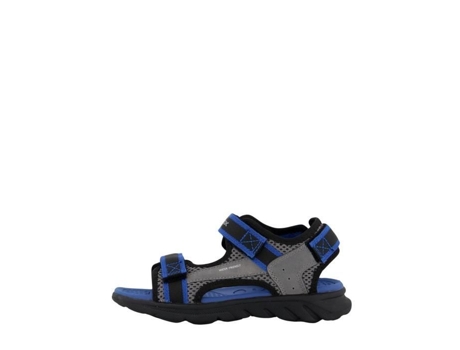 Sandalias de Hombre GEOX Infantis Airadyum Cinza Royal Scratch Acolchoadas Outro Gris (33)