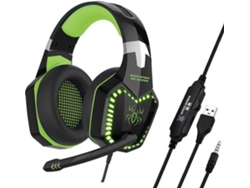 Auriculares con Cable ALIN615-3 (On Ear - Micrófono - Noise Canceling - Verde)