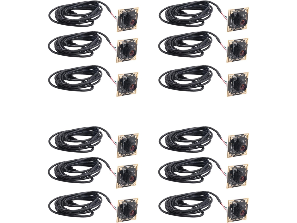 12 Módulos De Cámara Ov9732 De 100 Grados, Cable De 2 M, 1280 X 720, 30 Fps