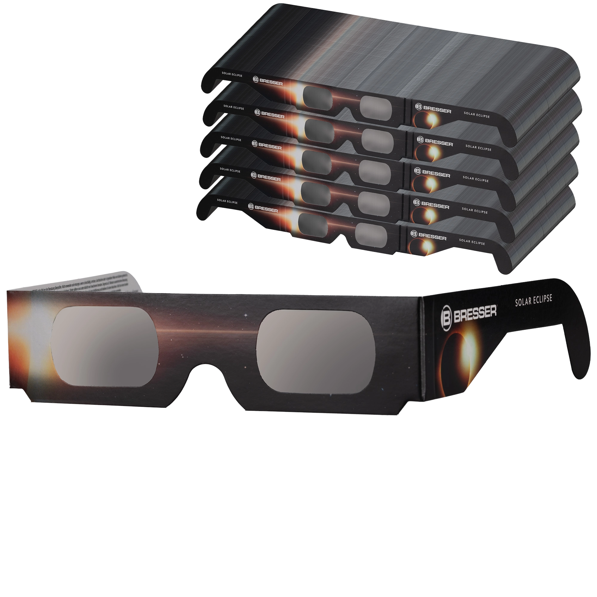 Gafas Para Eclipse Solar - Observación Solar - Certificado Iso (5000 Uni)
