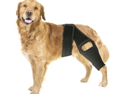 Férula de rodilla para perros con rotura del ligamento cruzado, soporte fuerte para aliviar el dolor articular y muscular en las patas traseras L
