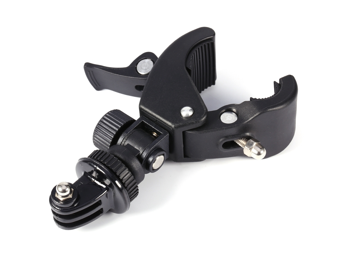 Soporte De Pinza Rotatoria 360° Para Manillar De Bicicleta Para Cámara Gopro