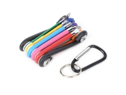 Juego De Herramientas Multifuncionales 9 En 1 Para Reparación De Bicicletas: Mini Kit De Llave Inglesa Y Llave Allen.