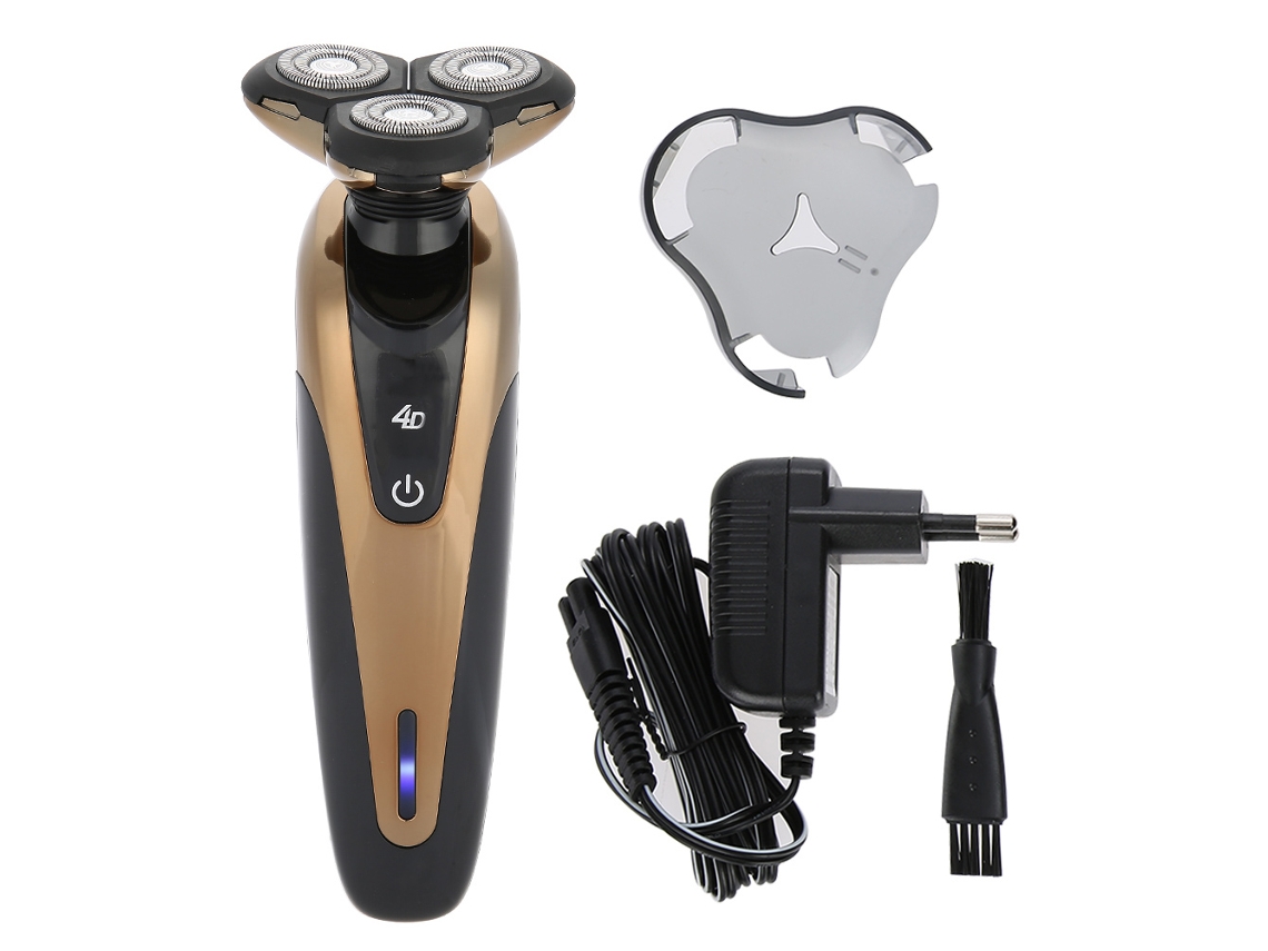 2026-afeitadora Eléctrica Recargável 4d Impermeável Para Barba, Rasuradora Flutuante Wet Dry Para Homens
