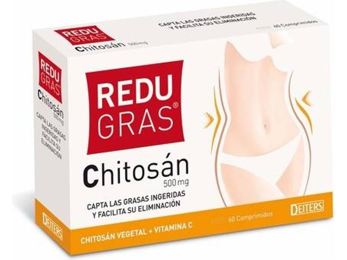 Complemento Alimentar DEITERS Redugras Chitosan (60 comprimidos de 500mg)