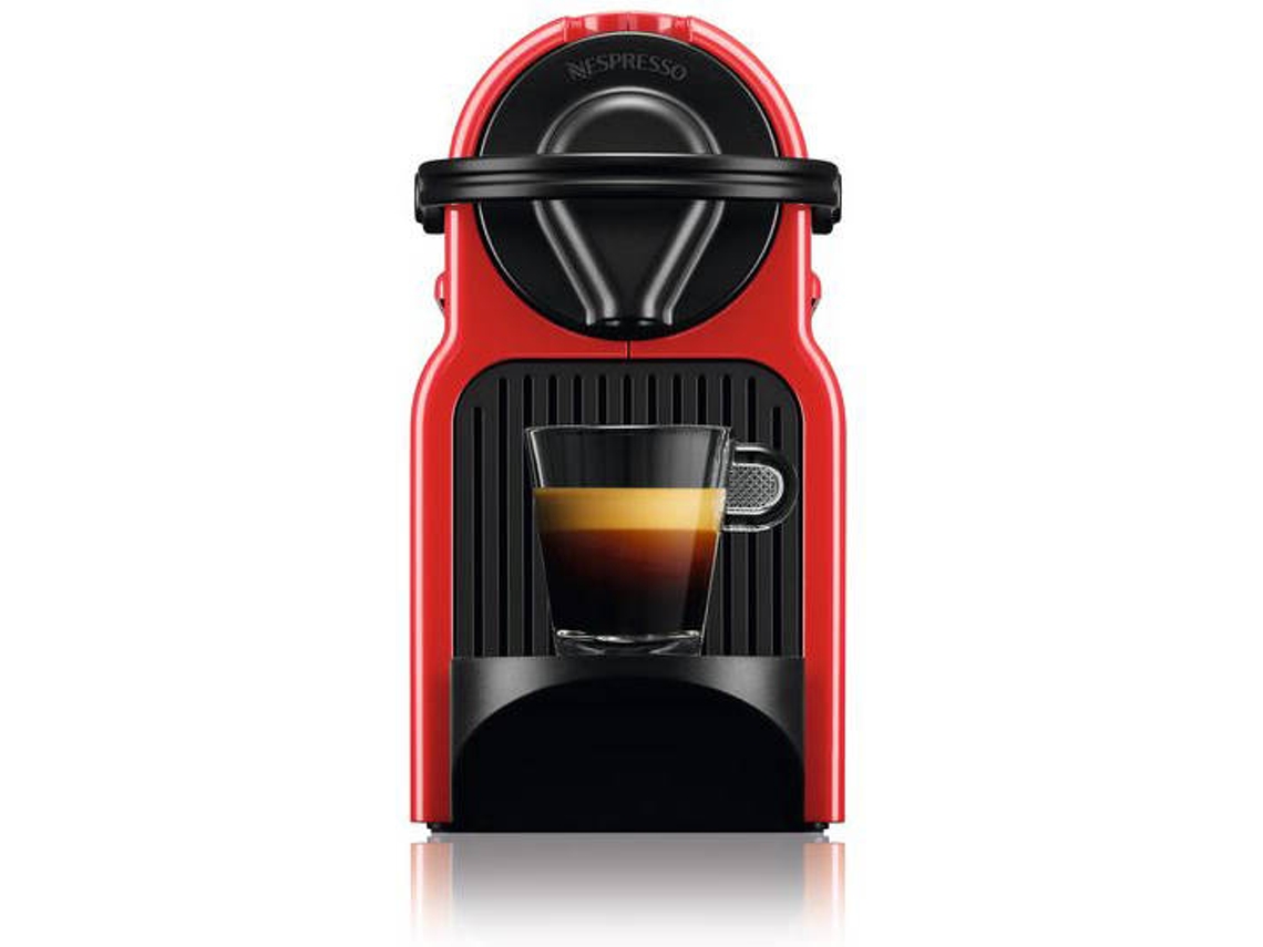 Cafetera de Cápsulas KRUPS Nespresso Inissia XN1005P04  Rojo