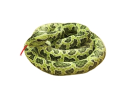 Serpiente De Peluche Suave, Flexible Y Multiusos, 200 Cm, Color Cian.
