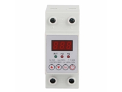 Protector De Voltaje Ajustable Con Reinicio Automático Para Riel Din De 230 V Contra Sobretensiones Y Subtensiones.