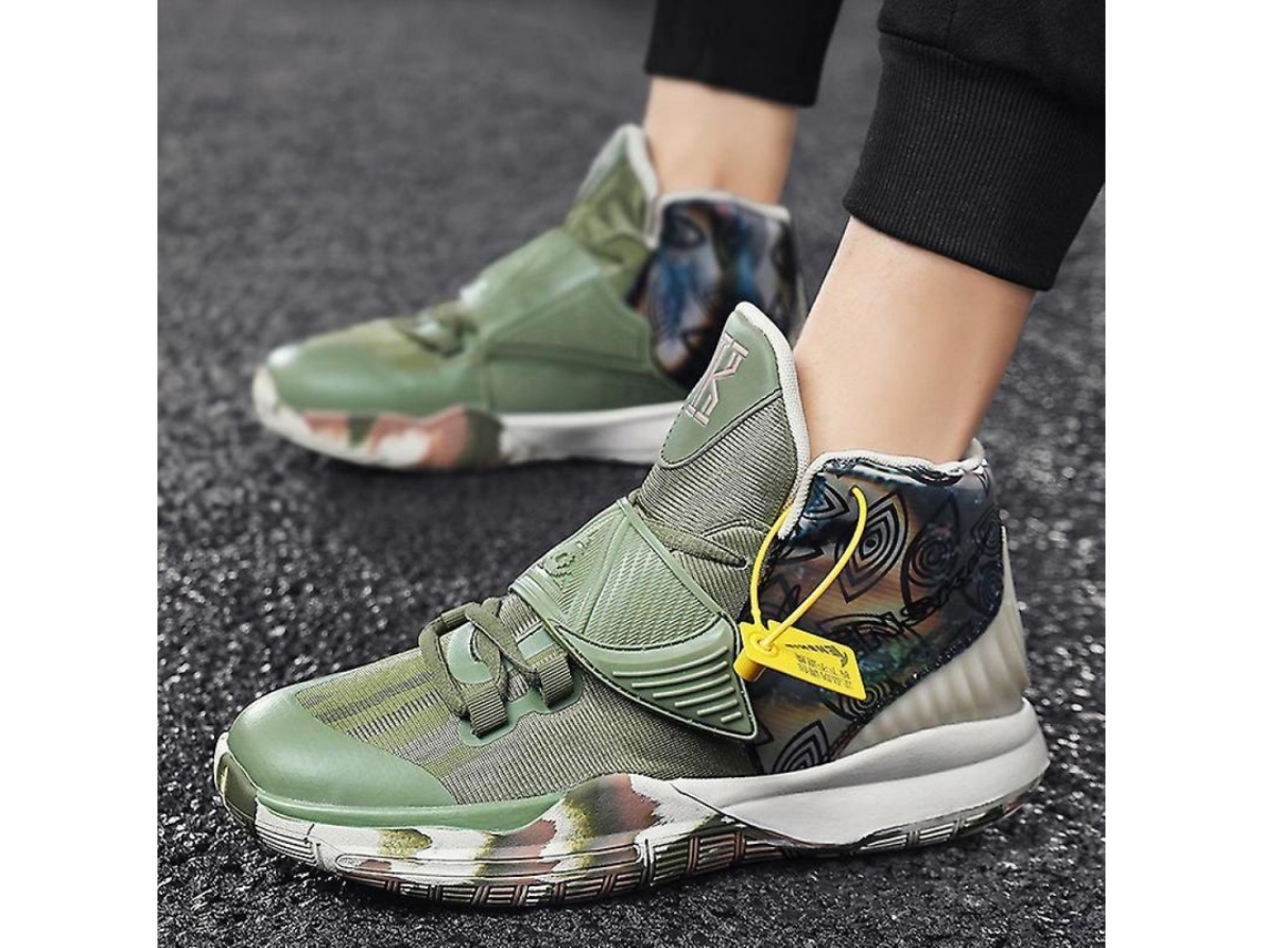 Zapatillas De Baloncesto Cdh Para Adolescentes, Antideslizantes, De Caña Alta, Transpirables, Con Protección Para El Tobillo.