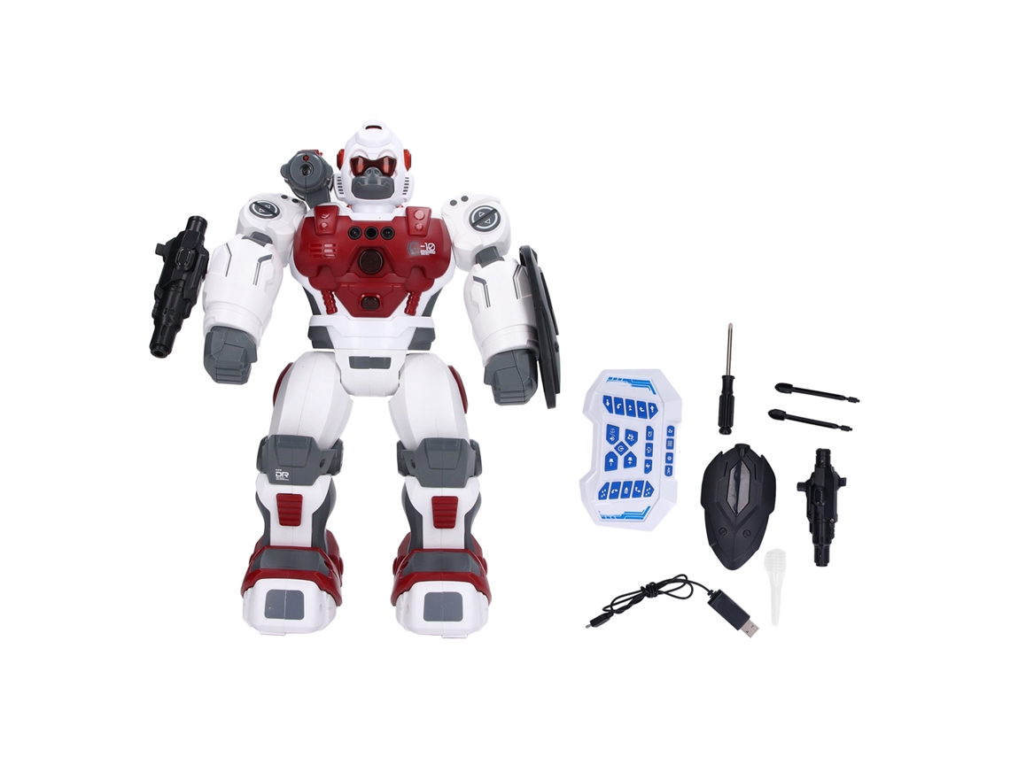 Ats-juguete Robot Inteligente Con Control Remoto Multifuncional, Sensor De Gestos, Canta Y Baila 2.4g