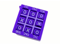 Tres en raya 4,5 cm morado B.active