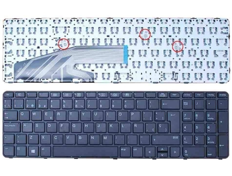 Teclado para Portátil HP Probook 450 G3 455 G3 470 G3 Win8