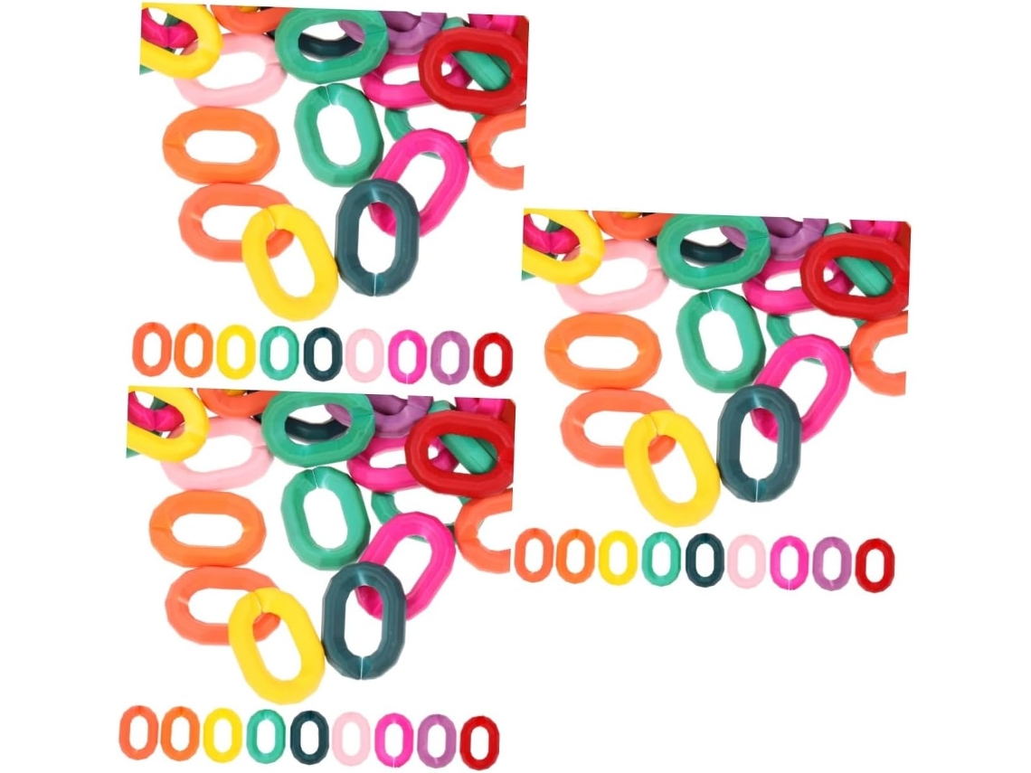 Lote De 150 Conectores Para Collares, Hebillas De Cadena Y Eslabones Para Gafas.