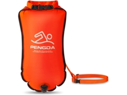 Boya de natación de 20 l, seguridad en la natación, boya de triatlón en aguas abiertas, boya de natación para kayaks, triatletas, surfistas, natación y navegación.