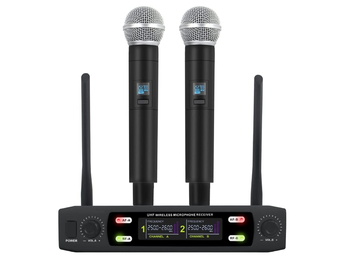 Micrófono Inalámbrico Uhf Profesional*
