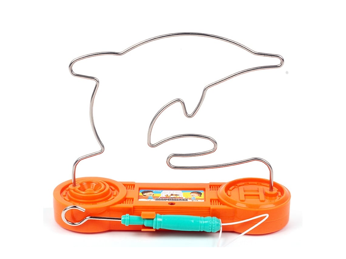 Ats-juego De Laberinto Eléctrico Juguete Buzz Tablero De Laberinto De Habilidad Juego Familiar Para Niños Y Adultos