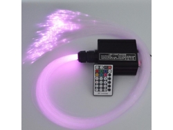 Fibra Óptica De Plástico De 0,75 Mm, 2 M, 300 Unidades, Para Decoración De Bares Y Hogares Con Efecto De Luz.