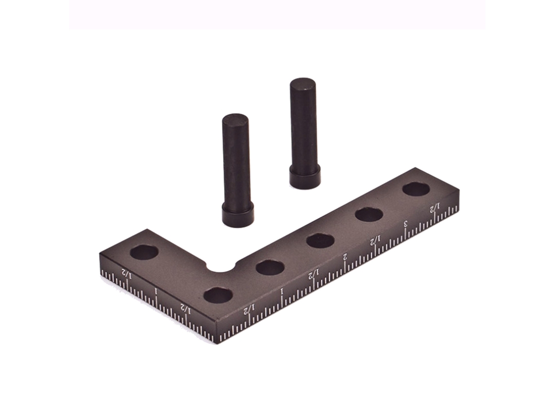 Regla De Posicionamiento De Aluminio De 90 Grados Para Carpintería, Escuadra, Herramienta De Carpintería