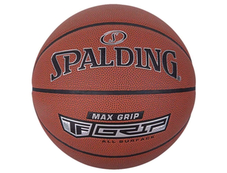 Balón de Baloncesto SPALDING max grip (Rojo)