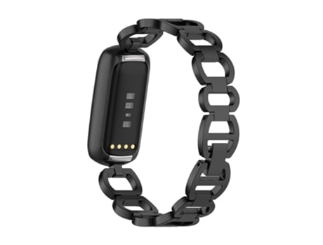Correa de acero inoxidable para Fitbit Luxe/Special Edition - negro