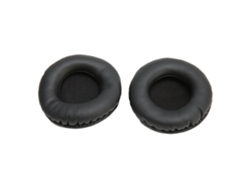 Almohadillas Redondas Suaves De Repuesto De 65 Mm Para Auriculares, Color Negro.