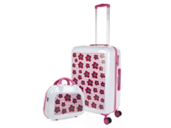 Juego de maletas Happiness Flower de AGATHA RUIZ DE LA PRADA (45 x 68 x 26 cm)