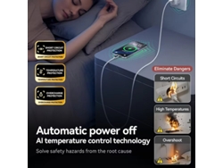 Joyroom S-a55 6a 100w Cable De Alimentación Tipo C A Tipo C Con Ia Pd3.0, Transmisión De Datos, 1,2 M De Largo