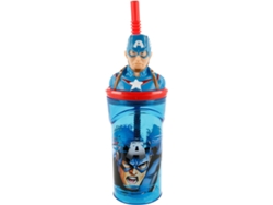 Vaso CAPITÁN AMÉRICA Azul (360 ​​ml)