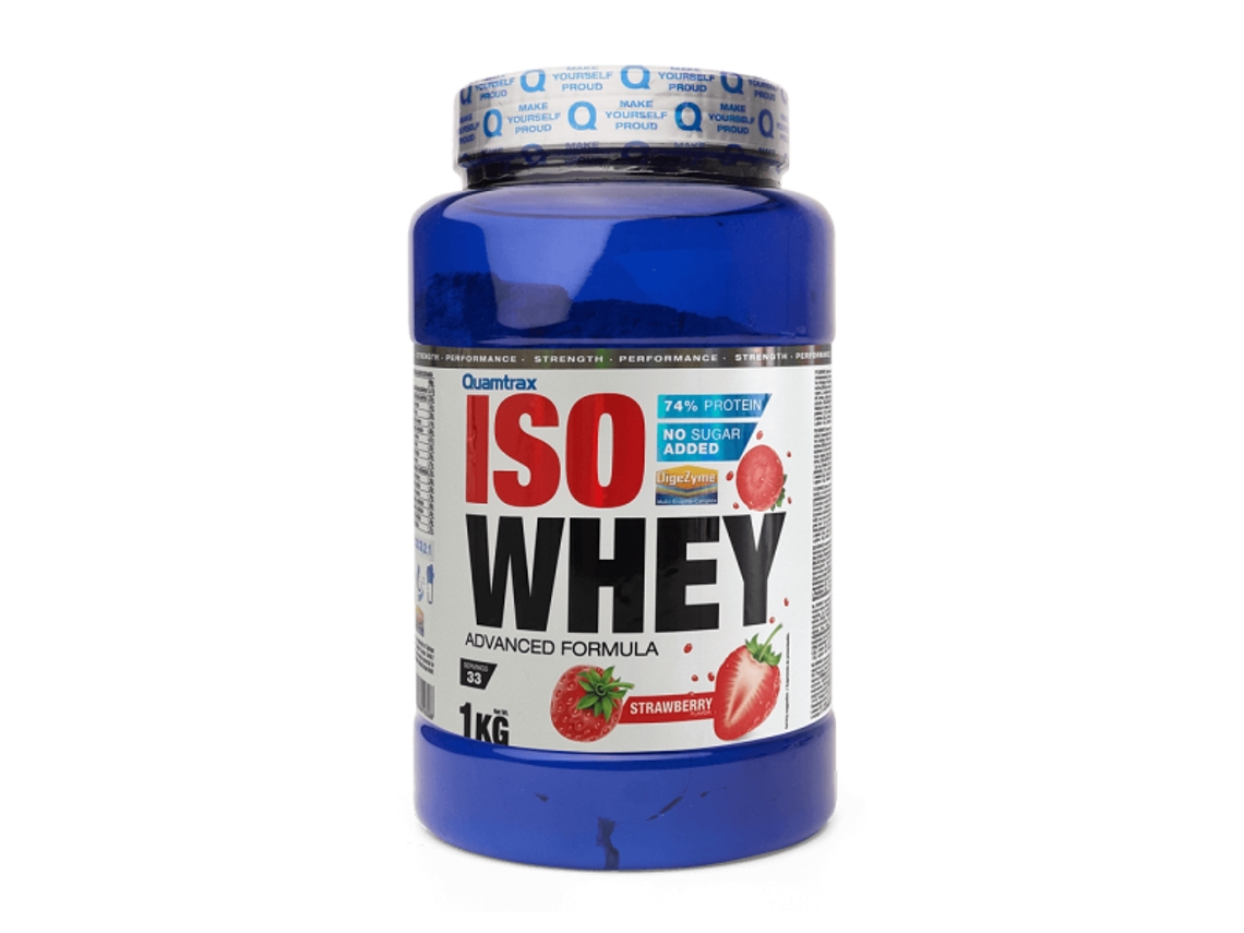 Isowhey - 1kg Fresa Quamtrax
