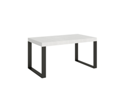 Mesa de Comedor ITAMOBY Tecno Premium (90x160/264 - Paneles de Melamina - Fresno Blanco)