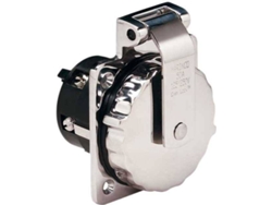 Adaptador MARINCO Inlet 50A 12250V Stainless Steel Without Enclosure Plata