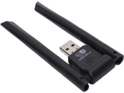 Adaptador Wifi Usb De Doble Banda De 900 Mbps (2,4 Ghz Y 5,6 Ghz) Para Pc - Plug And Play