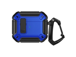 Estuche protector resistente a impactos con gancho para AirPods 3 GIECY