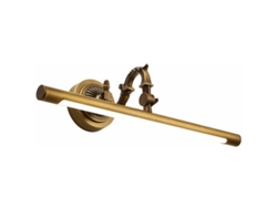 Apliques de pared LED vintage para baño, lámparas de espejo estilo retro europeo, iluminación de tocador de latón, eficientes, resistentes al agua IP44.
