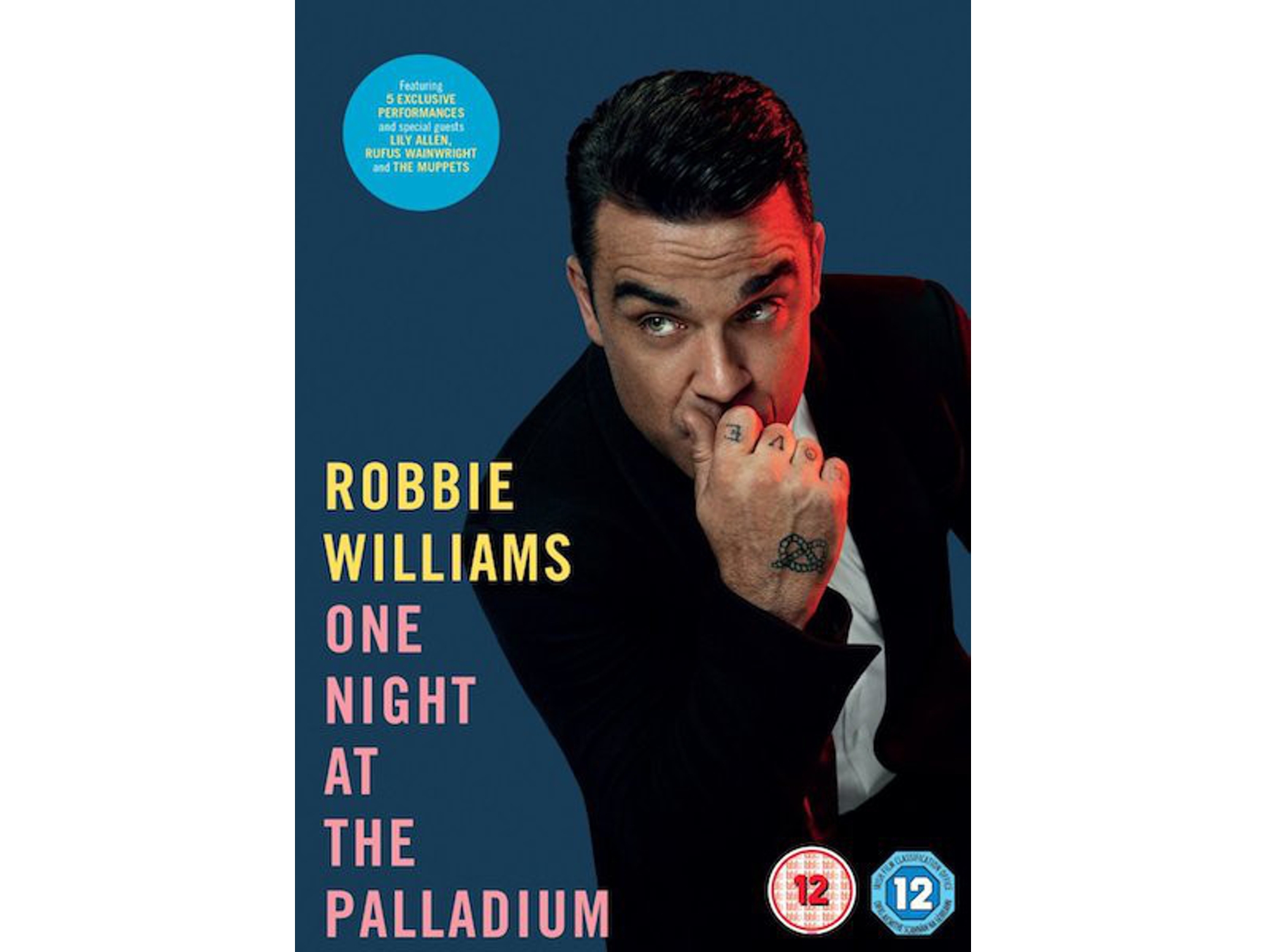 DVD Robbie Williams - One Night At The Palladium