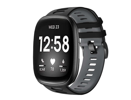 Correa Pioneer para Fitbit by Google Versa 2 Negro
