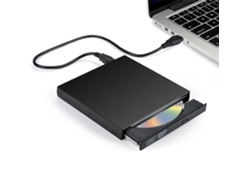 KOFIHETY CD/DVD DRIVE, USB 3.0 Portable +/- RW Burner con transmisión de datos de alta velocidad para MacBook, Ultrabook, Laptop, PC sin unidad interna (ultra 