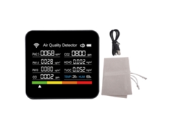 Medidor Inteligente De Calidad Del Aire 14 En 1: Hcho, Pm2.5, Voc, Wifi, Aplicación Tuya