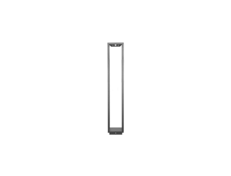 Farol solar LED gris oscuro para el hogar 100 cm 2,2W a batería IP54 Azafrán ZAFFERANO
